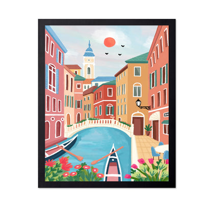 Venice Canal Sunrise