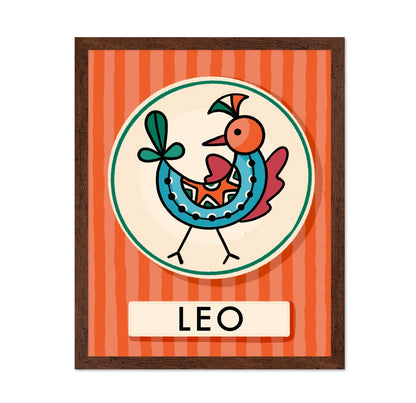 Leo Zodiac Bird