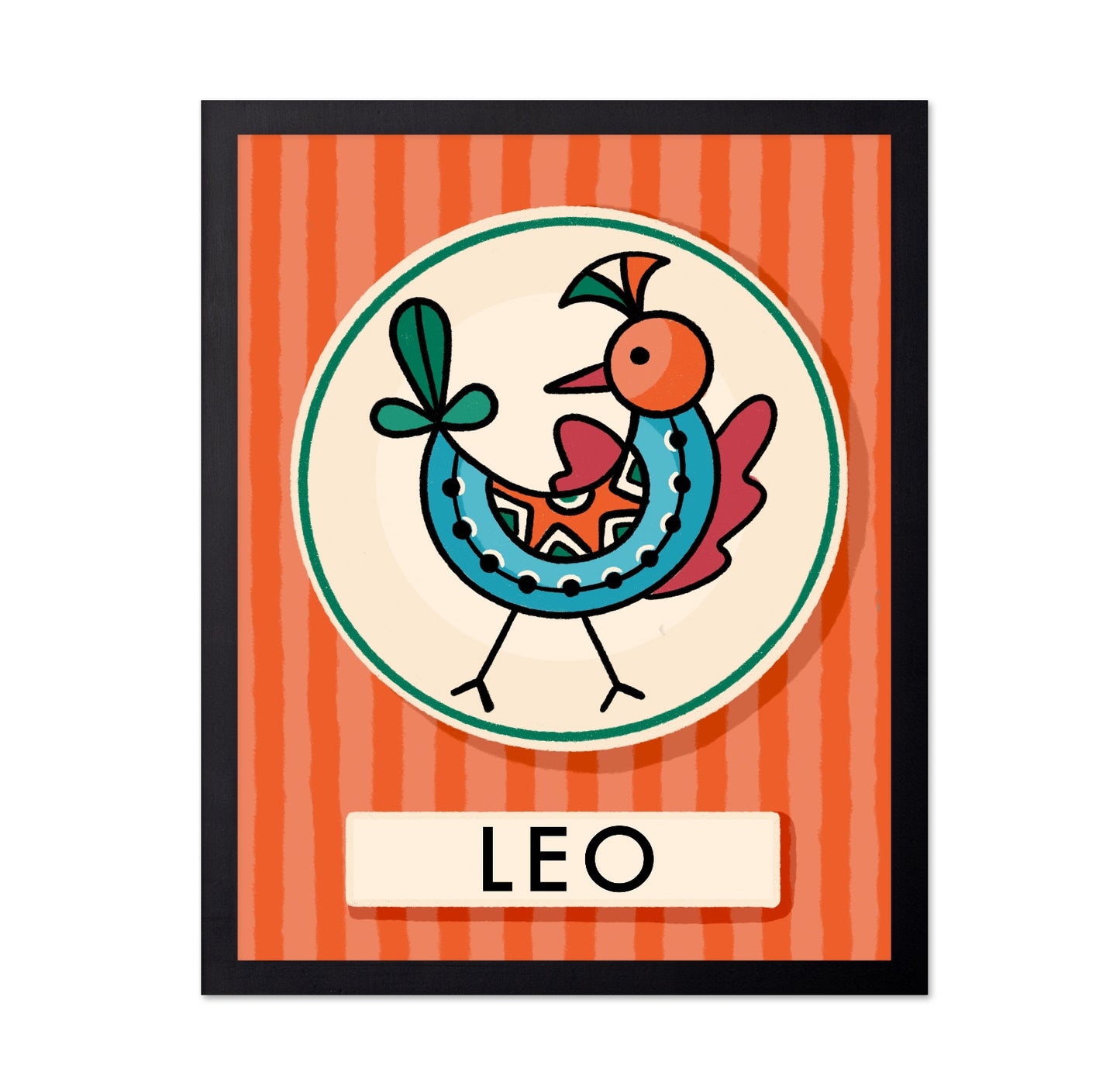 Leo Zodiac Bird