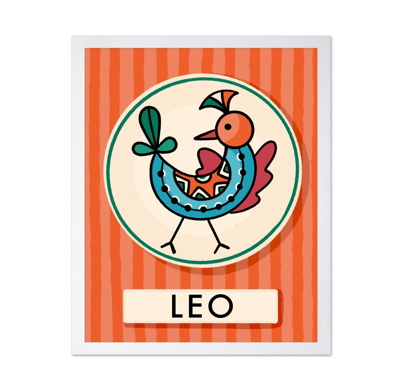Leo Zodiac Bird
