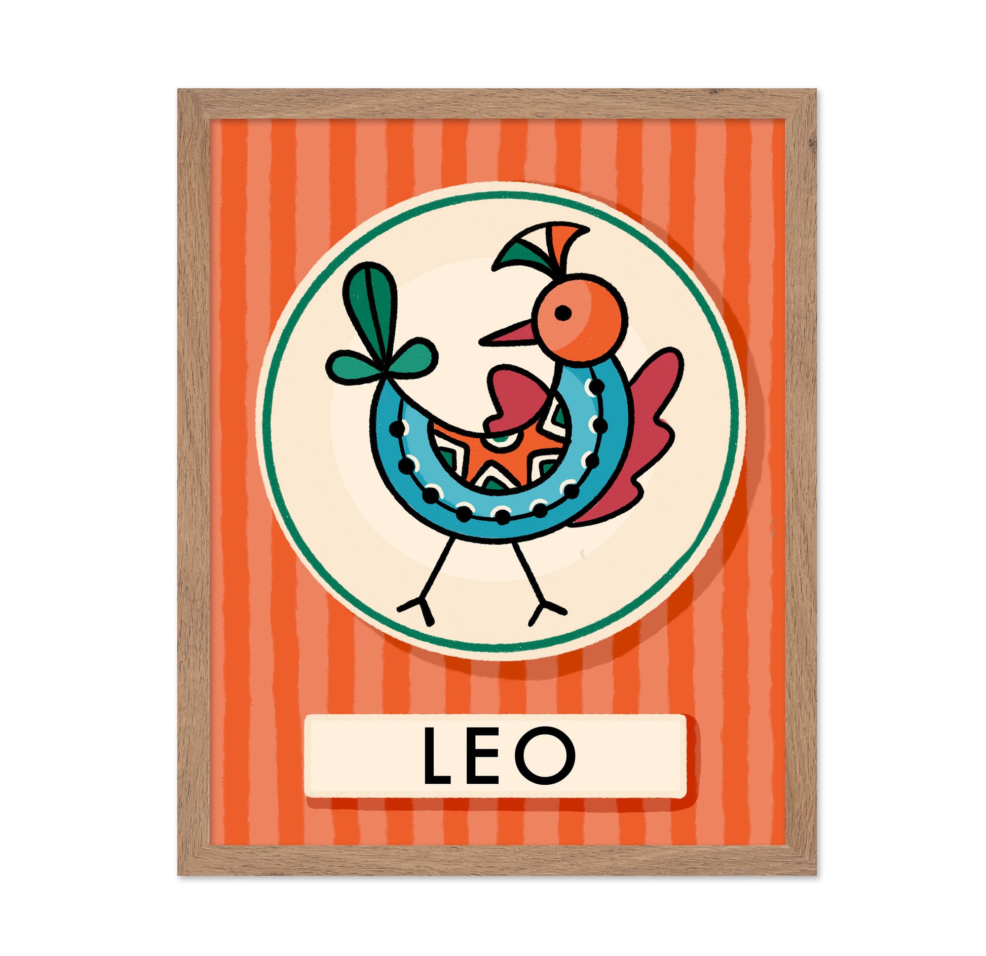 Leo Zodiac Bird