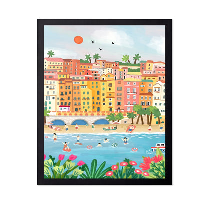 Menton Summer Beach