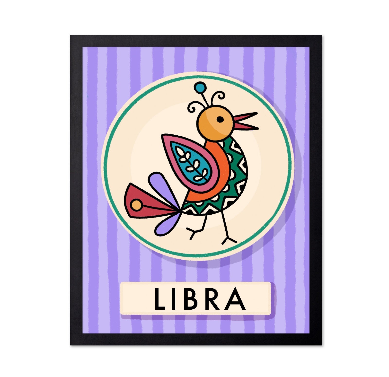 Libra Zodiac Bird