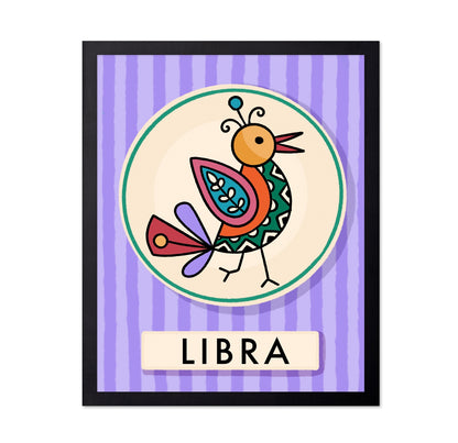 Libra Zodiac Bird
