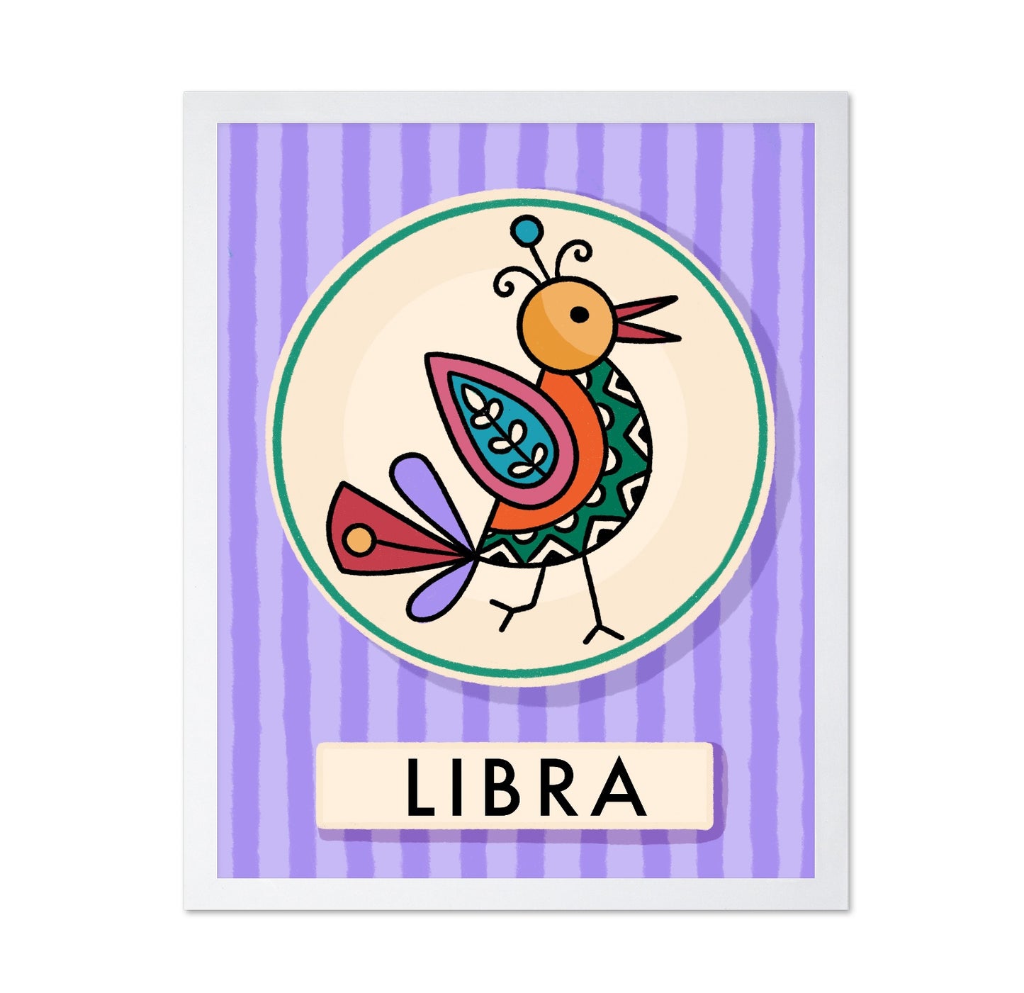 Libra Zodiac Bird