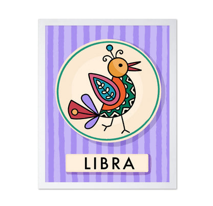 Libra Zodiac Bird