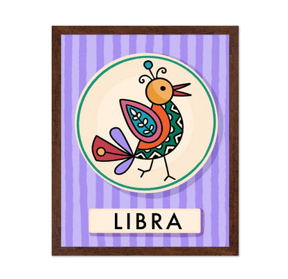 Libra Zodiac Bird