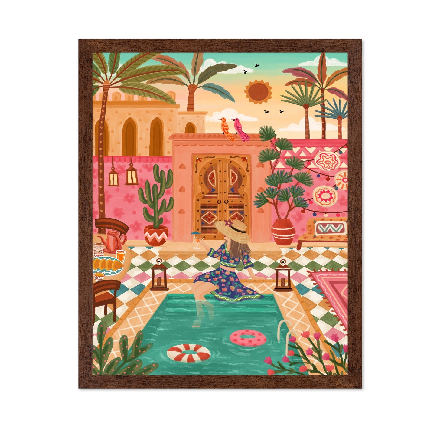 Moroccan Pool Retreat