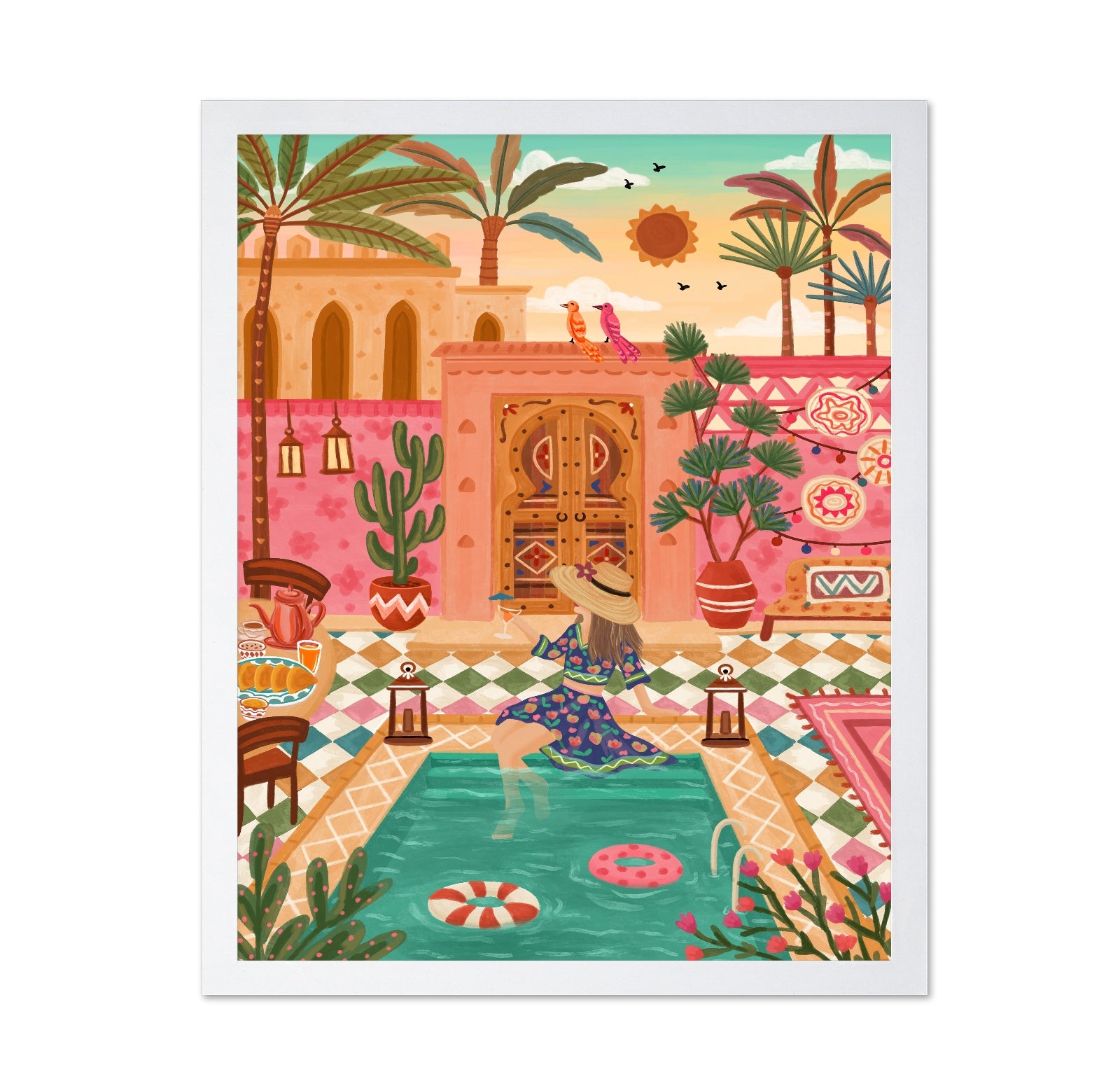 Moroccan Pool Retreat