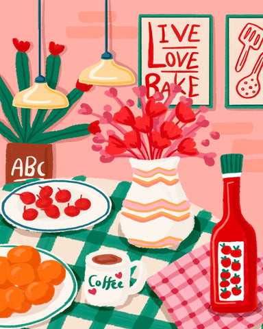 Cozy Kitchen Scene