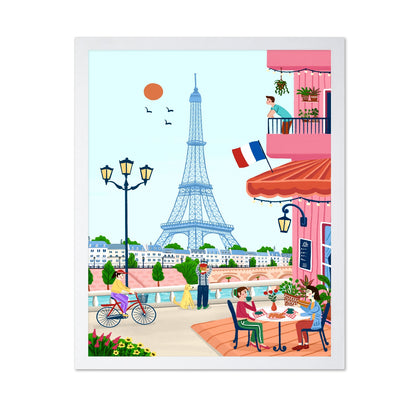 Paris Cafe Scene No2