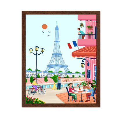 Paris Cafe Scene No2