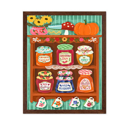 Vintage Jam Shelf