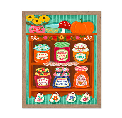 Vintage Jam Shelf