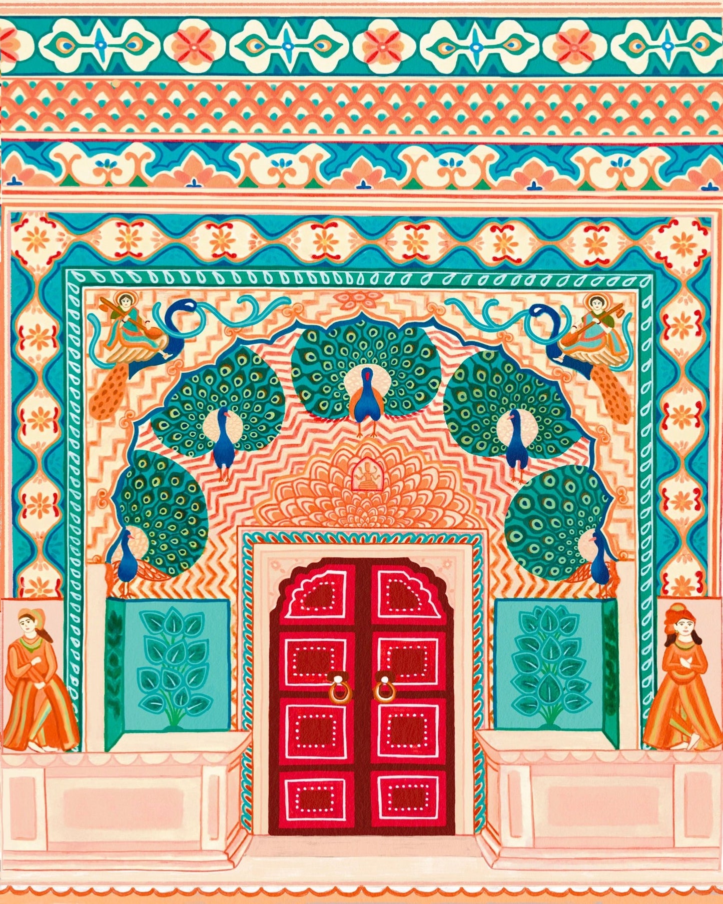 Peacock Palace Gate