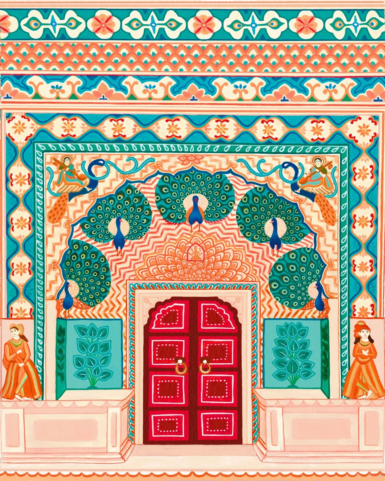 Peacock Palace Gate