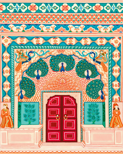 Peacock Palace Gate