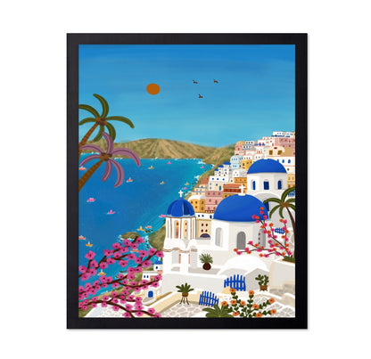 Santorini Coastal Dream
