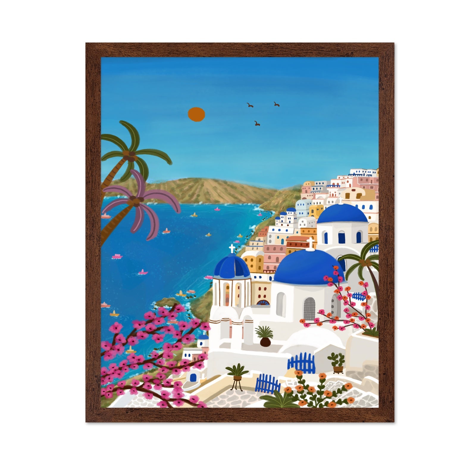 Santorini Coastal Dream