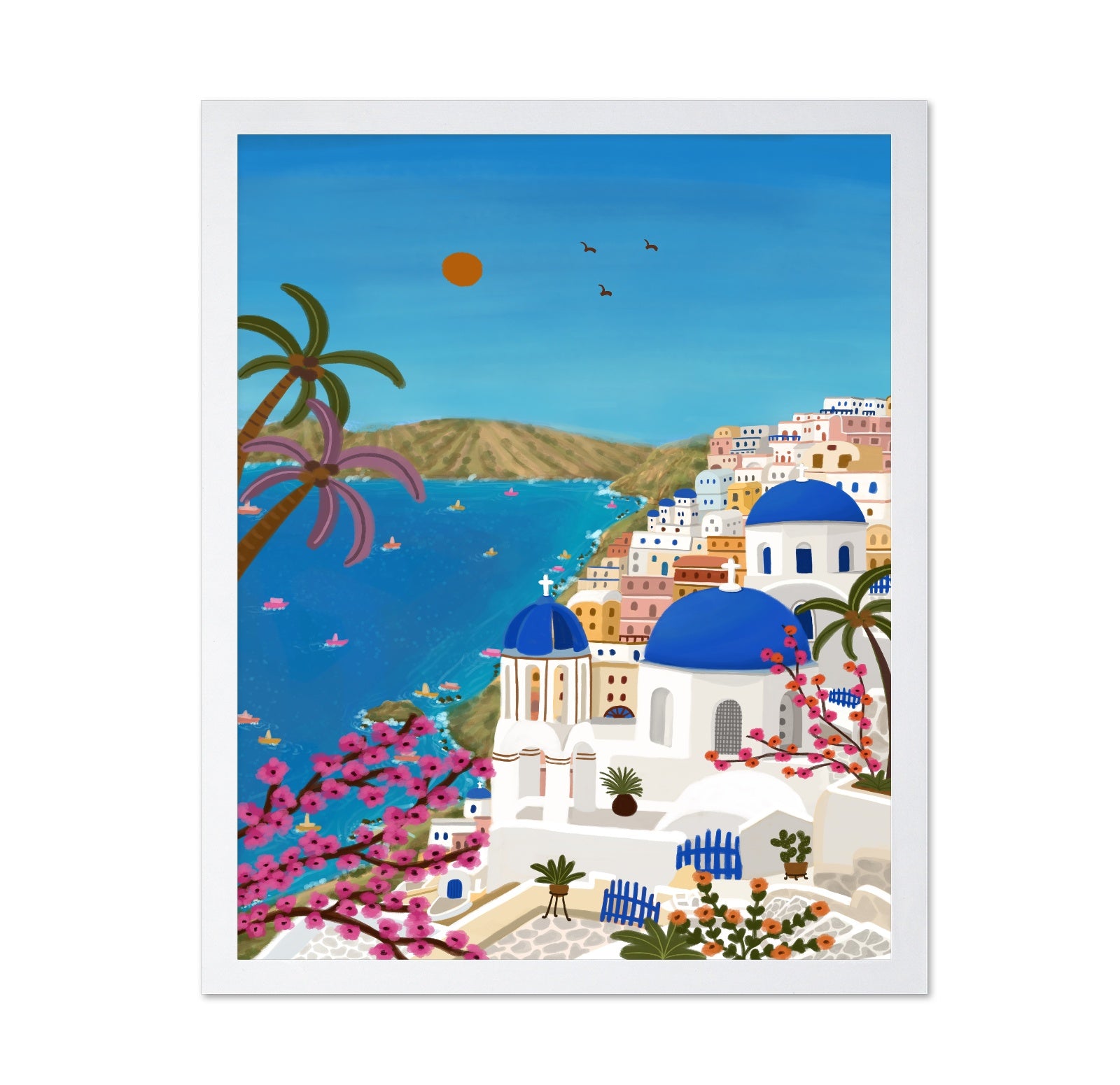 Santorini Coastal Dream