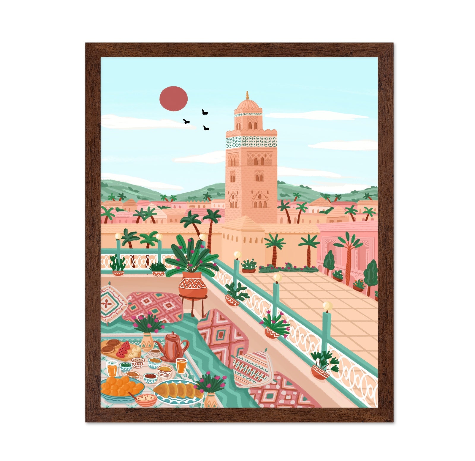Moroccan Terrace Morning
