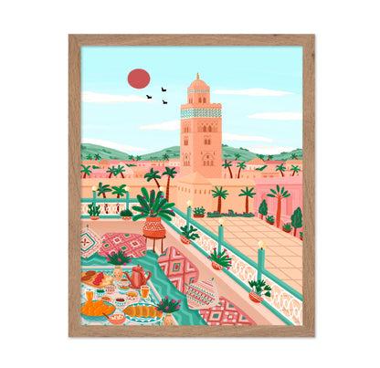 Moroccan Terrace Morning