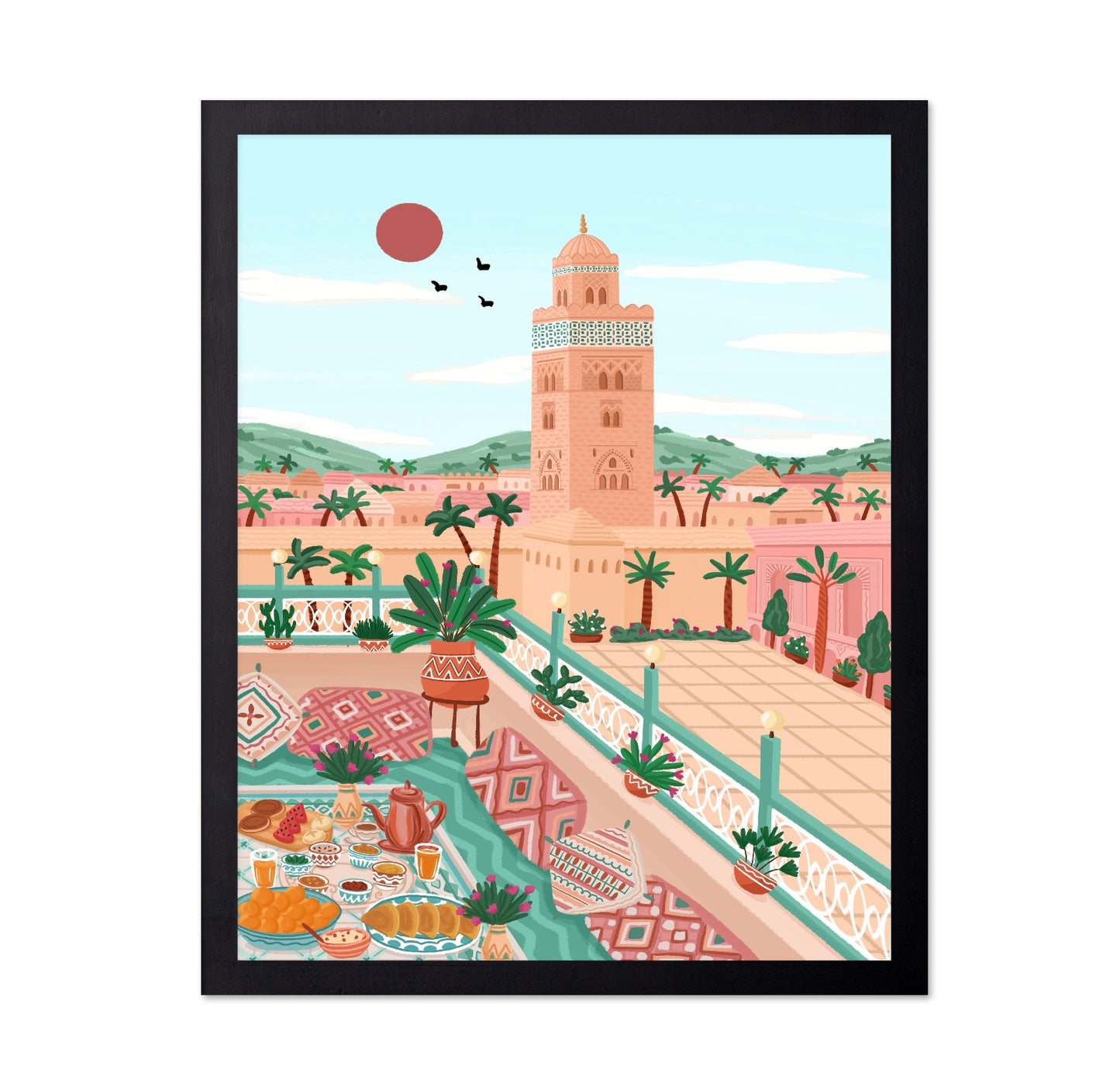 Moroccan Terrace Morning