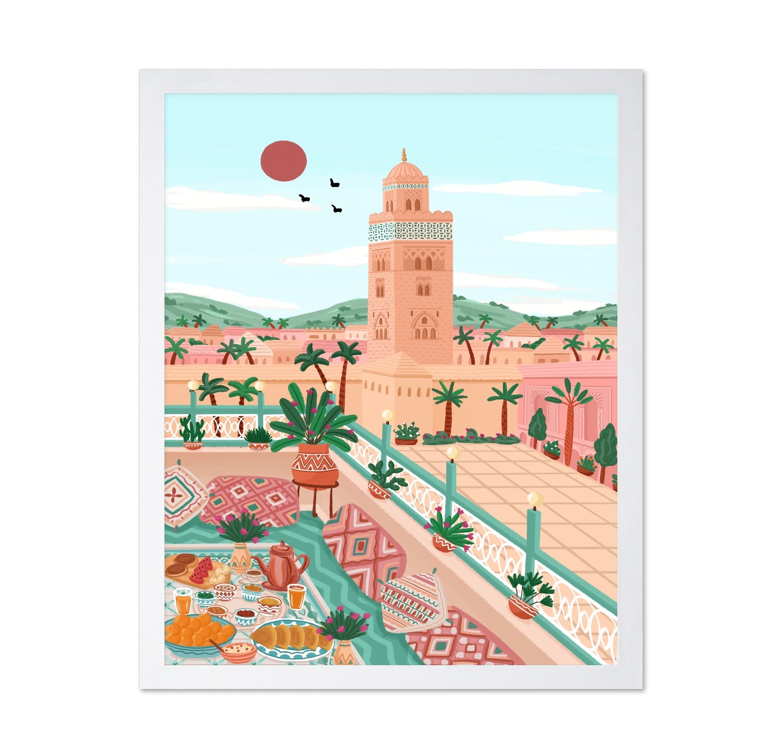 Moroccan Terrace Morning