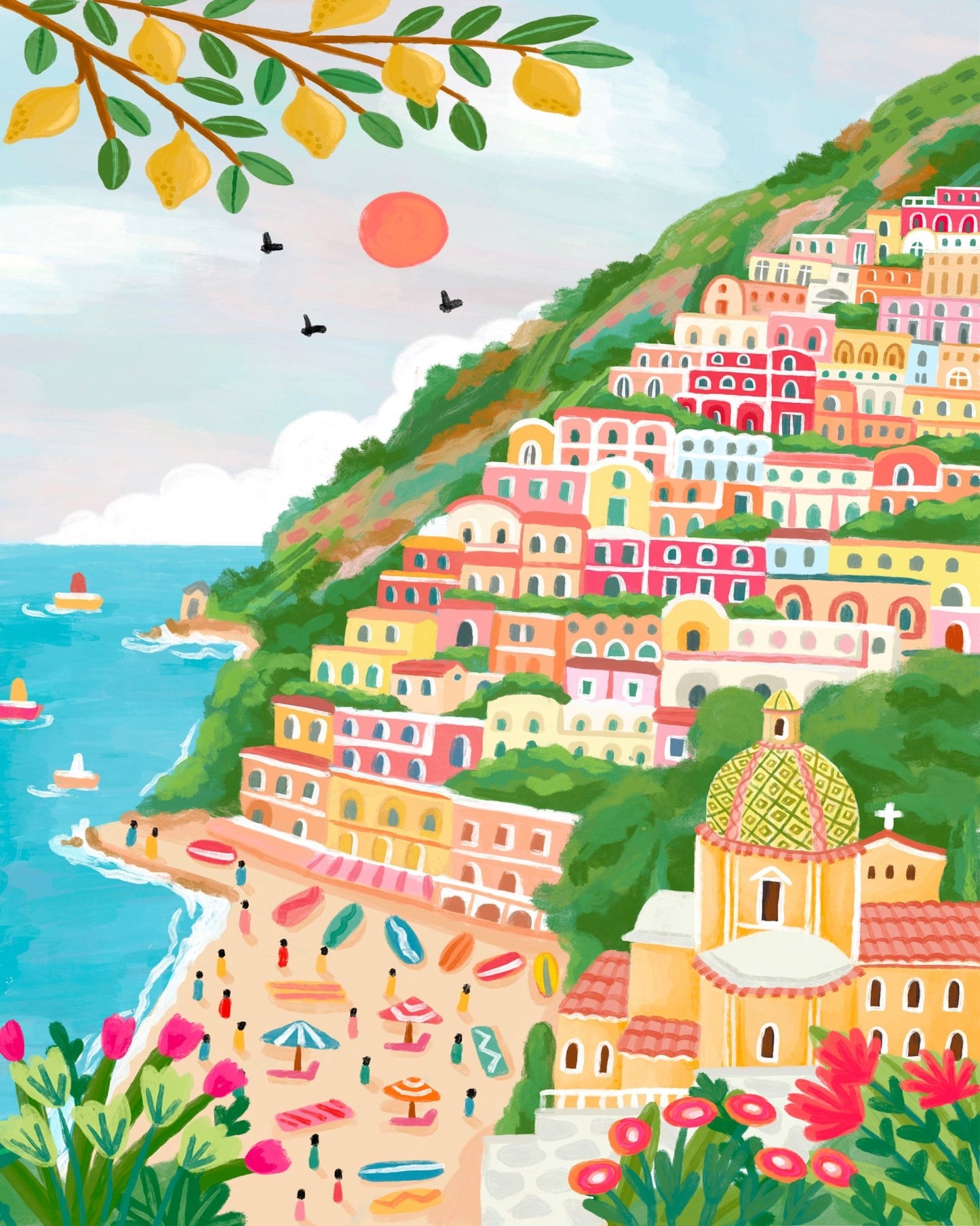 Positano Summer Coast