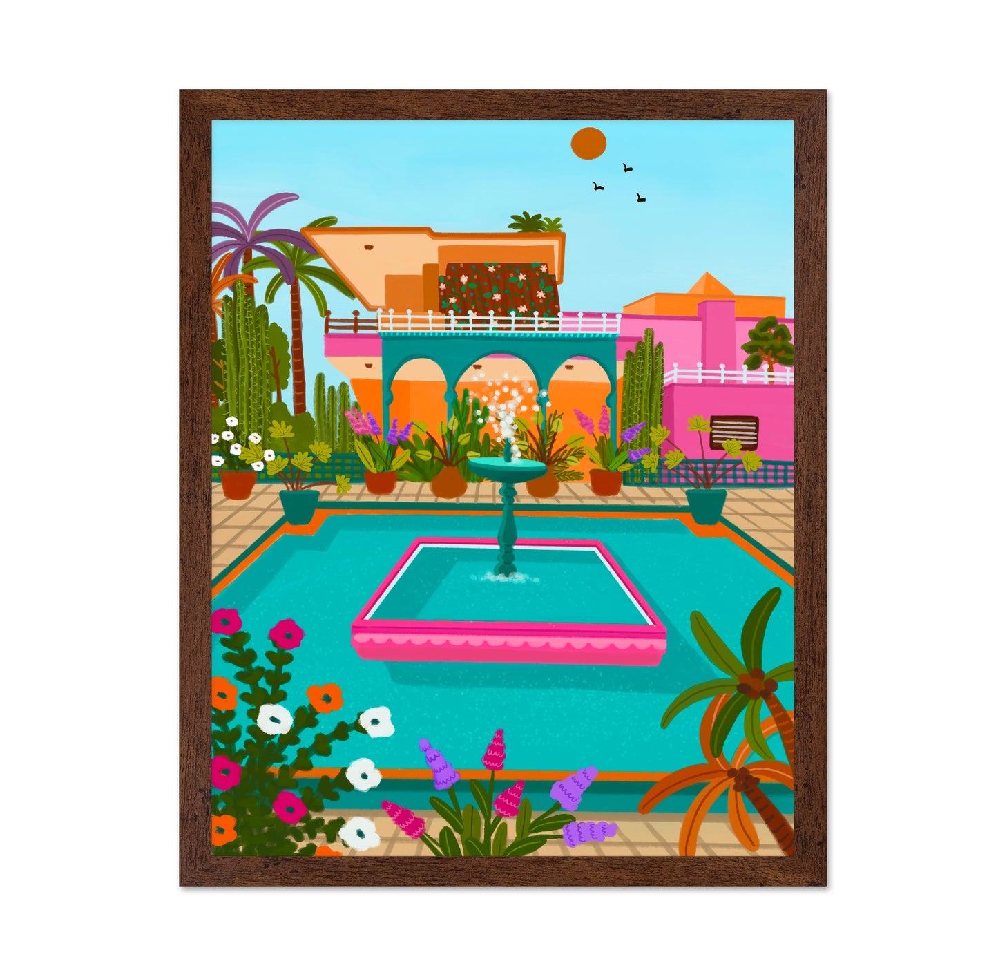 Colorful Garden Oasis