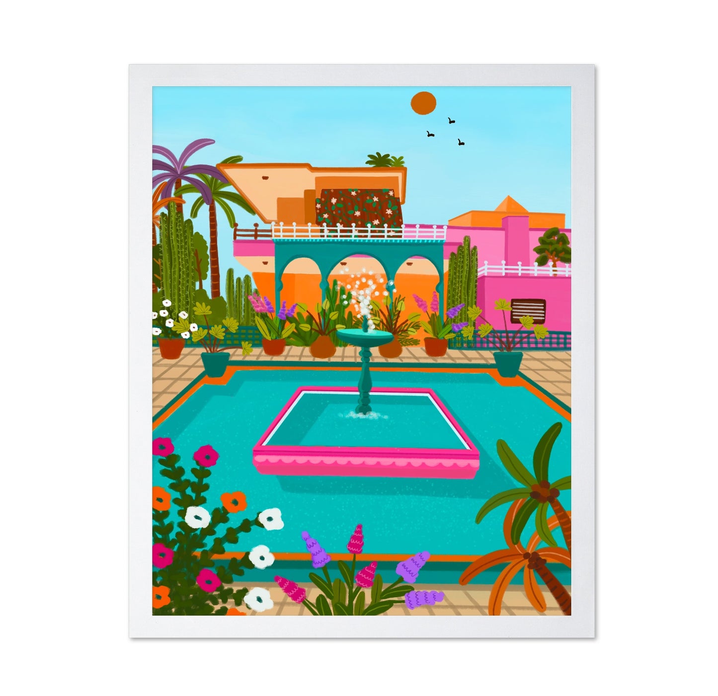 Colorful Garden Oasis