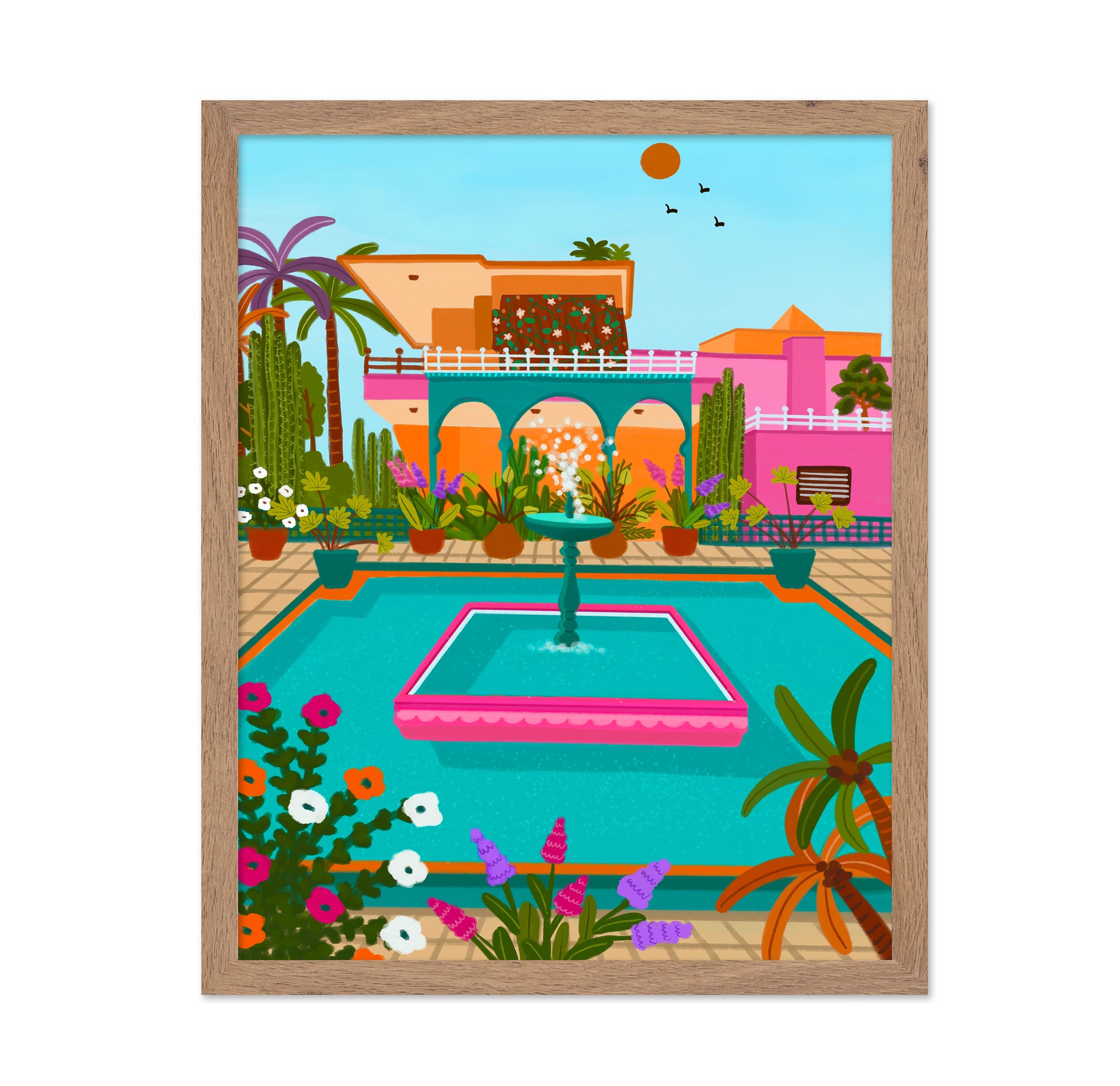 Colorful Garden Oasis