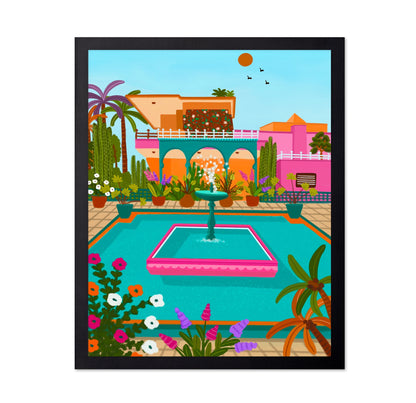 Colorful Garden Oasis