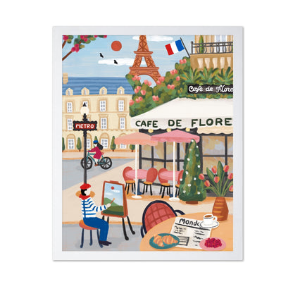 Paris Cafe Scene No3