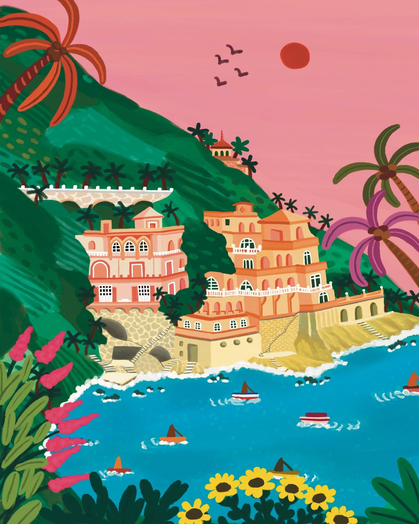 Coastal Villa View