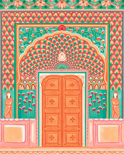 Ornate Lotus Entrance