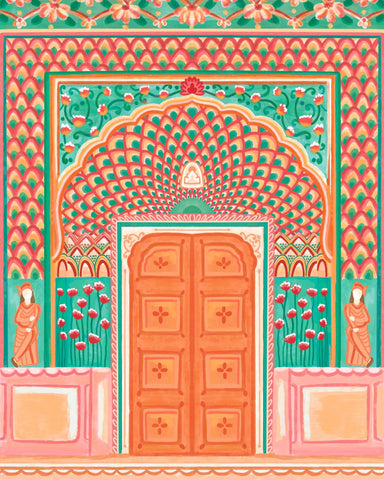 Ornate Lotus Entrance