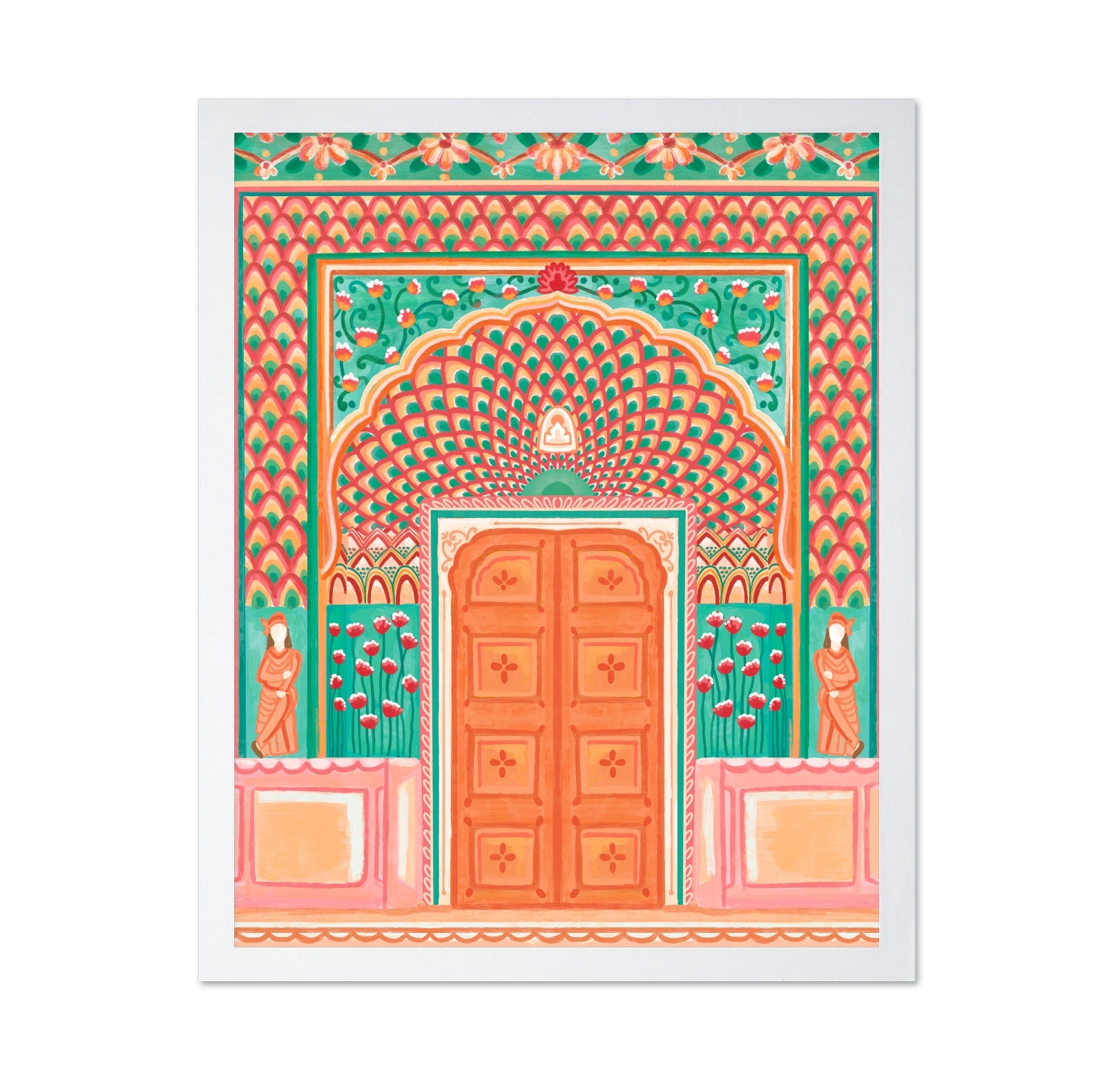 Ornate Lotus Entrance