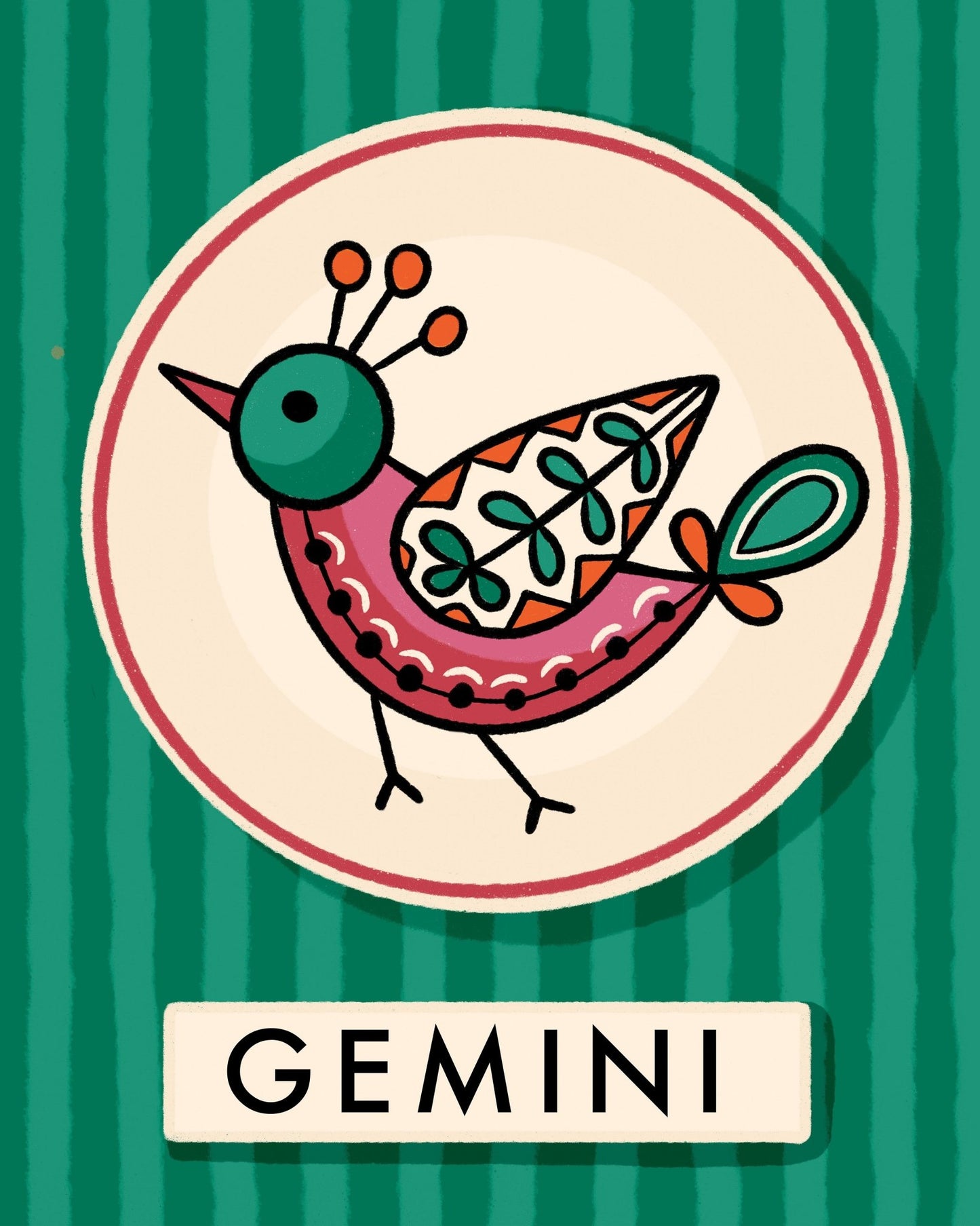Gemini Bird Sign