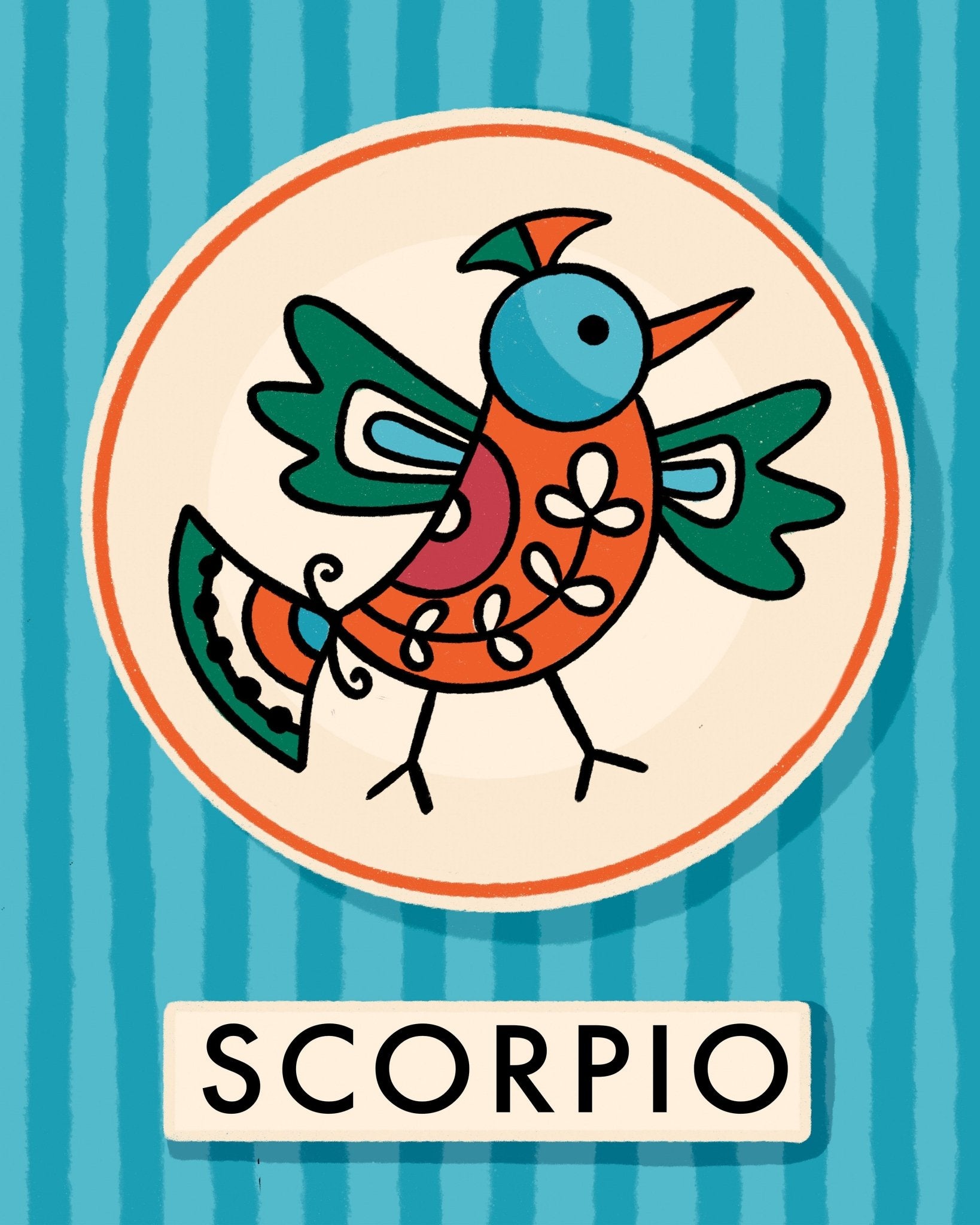 Scorpio Bird Sign