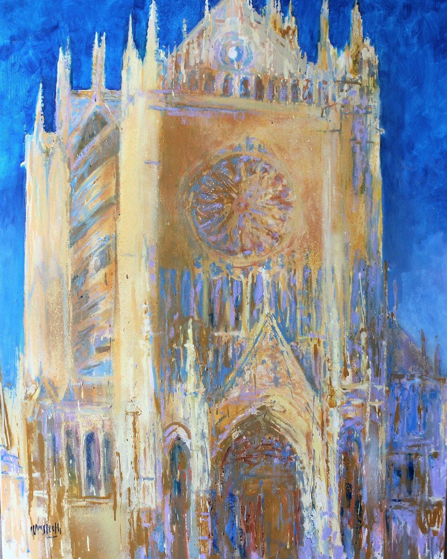 Blue Cathedral Glow
