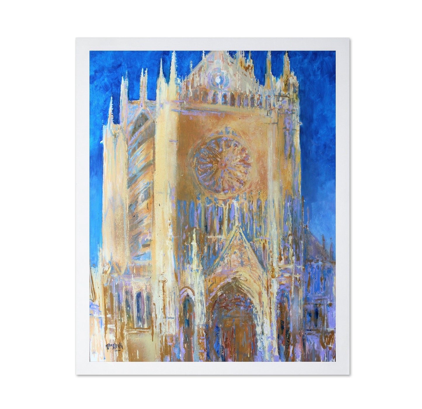 Blue Cathedral Glow