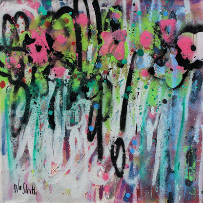 Abstract Floral Splash No1