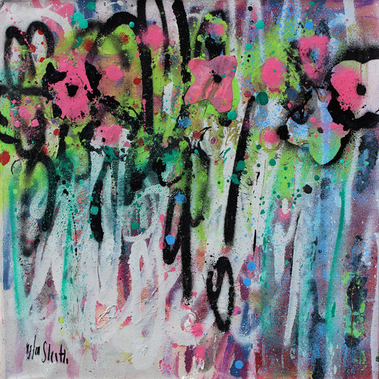 Abstract Floral Splash No1