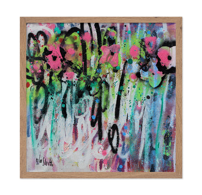 Abstract Floral Splash No1