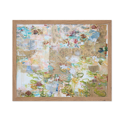 Lily Pond Collage