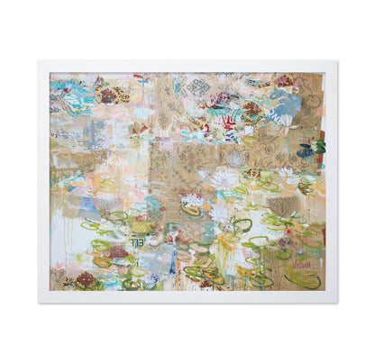 Lily Pond Collage