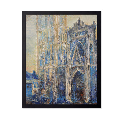 Gothic Blue Reflections