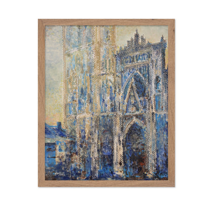 Gothic Blue Reflections