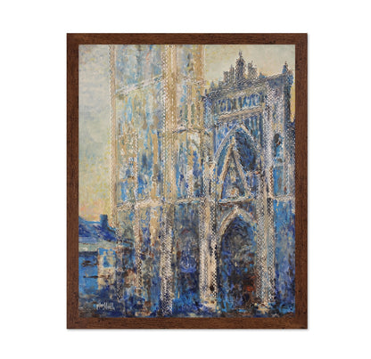 Gothic Blue Reflections